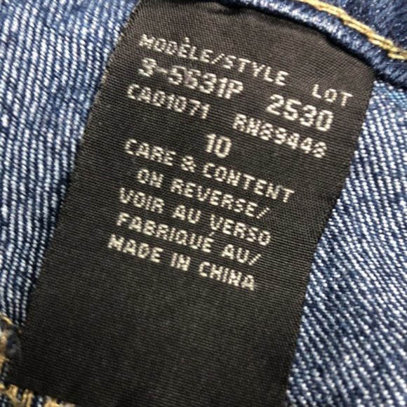 LIKE NEW SIMON CHANG STRAIGHT LEG JEANS 10/30x29 ⭐️ - Picture 7 of 12